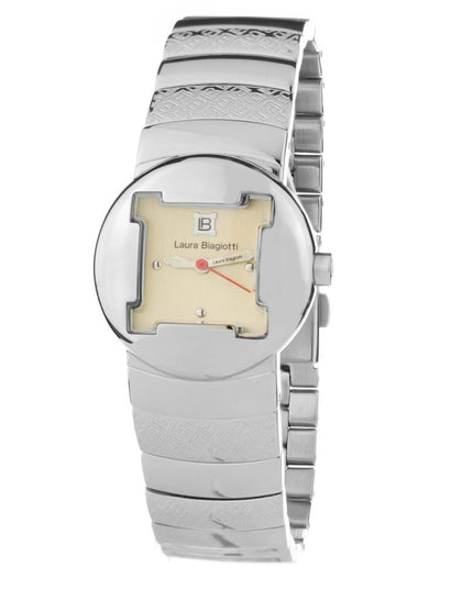 Laura Biagiotti Silver Stainless Steel Dress Watch
