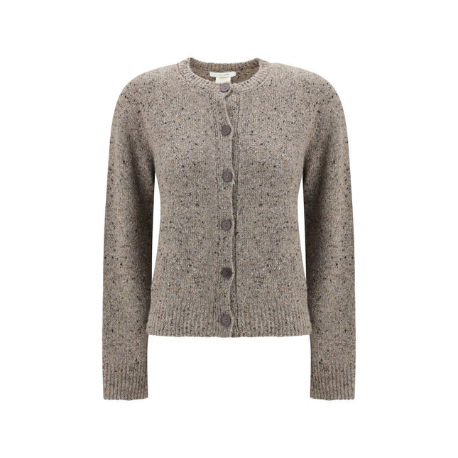 The Row Beige Cashmere Cardigan