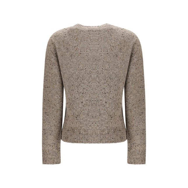 The Row Beige Cashmere Cardigan