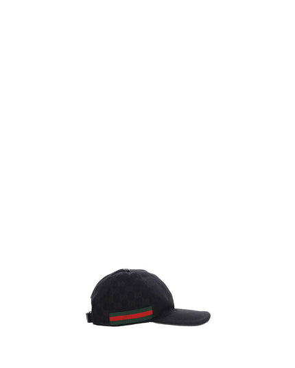 Gucci Black Cotton Cap (Baseball Hat)