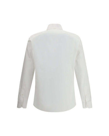 Fendi White Cotton Dress Shirt