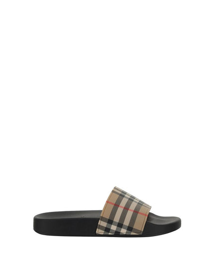 Burberry Multicolor Polyethylene Flat Sandals