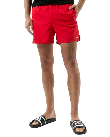 Nike Red Polyester Swim Shorts