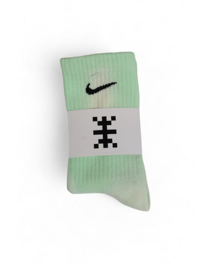 Nike Green Cotton Socks
