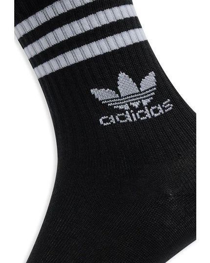 Adidas Originals Black Cotton Socks