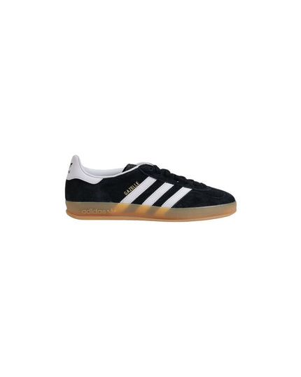 Adidas Originals Black Suede Leather Low Top Sneakers