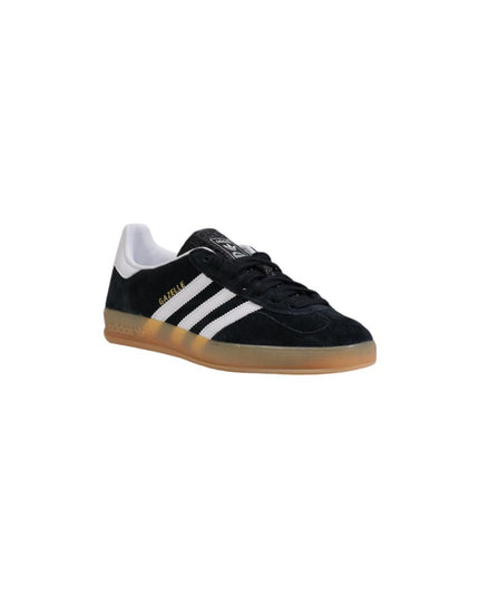 Adidas Originals Black Suede Leather Low Top Sneakers