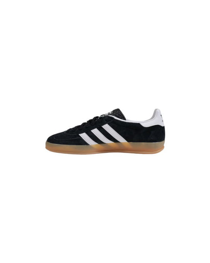 Adidas Originals Black Suede Leather Low Top Sneakers