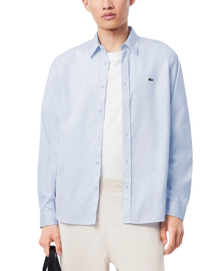 Lacoste Blue Cotton Shirt