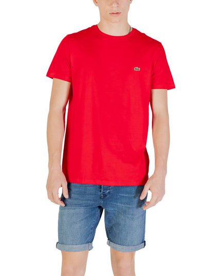 Lacoste Red Cotton Clothing