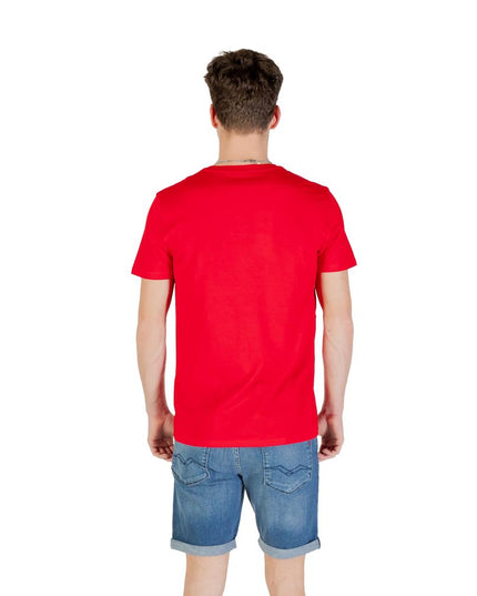 Lacoste Red Cotton Clothing