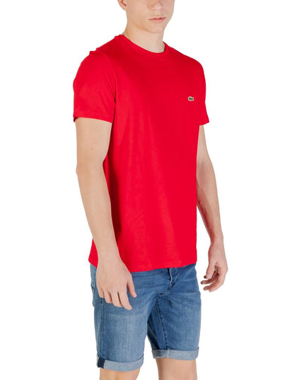 Lacoste Red Cotton Clothing