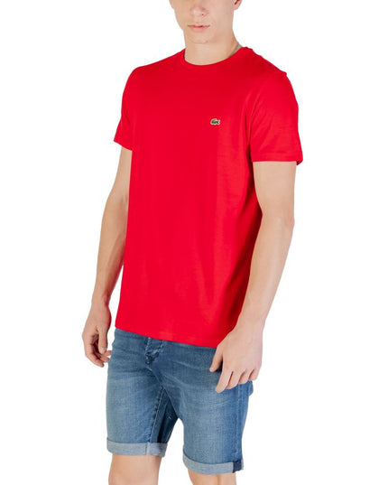 Lacoste Red Cotton Clothing