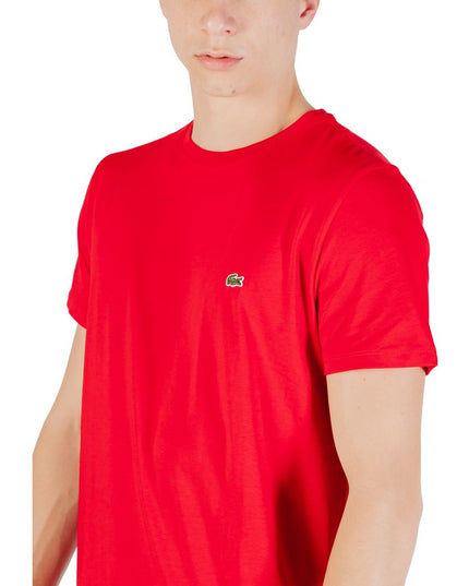 Lacoste Red Cotton Clothing