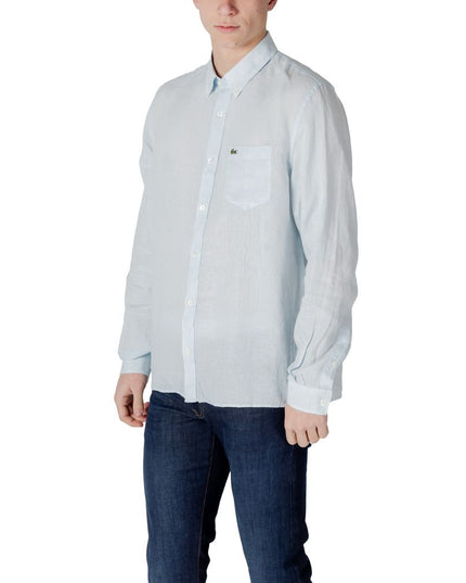 Lacoste Blue Linen Shirt