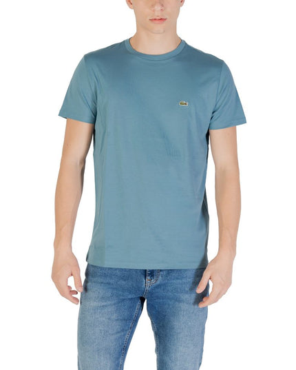 Lacoste Blue Cotton T-Shirt