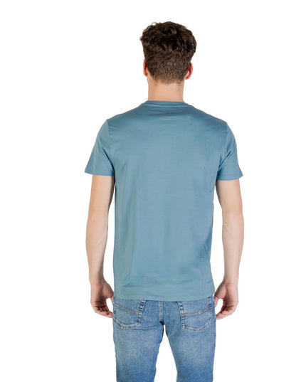 Lacoste Blue Cotton T-Shirt