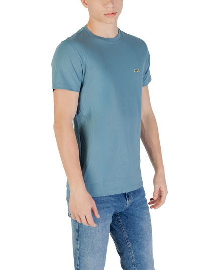 Lacoste Blue Cotton T-Shirt