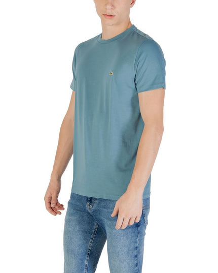 Lacoste Blue Cotton T-Shirt