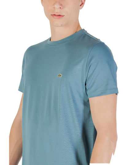 Lacoste Blue Cotton T-Shirt