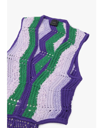 PINKO Purple Polyamide Long Dress