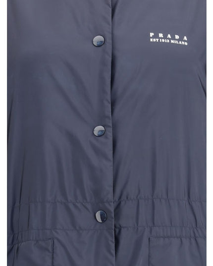 Prada Blue Recycled Polyamide Clothing