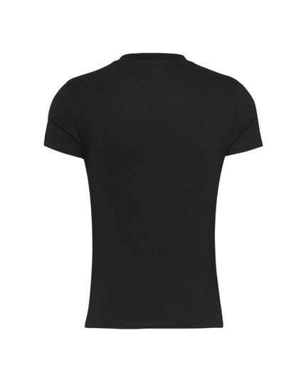 Tommy Hilfiger Jeans Black Cotton T-Shirt