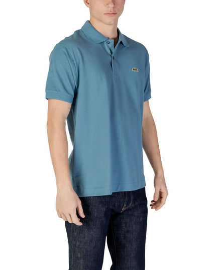 Lacoste Blue Cotton Polo Shirt