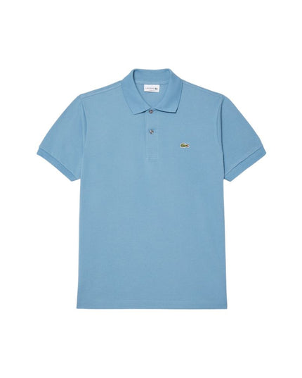 Lacoste Blue Cotton Polo Shirt