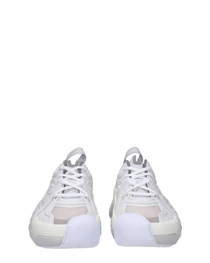 Lanvin White Leather Athletic Sneakers