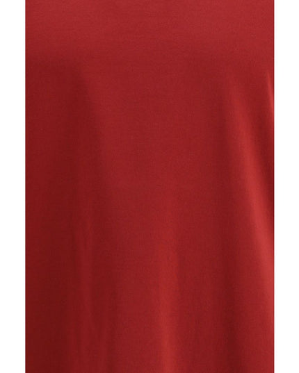 Brunello Cucinelli Red Cotton T-Shirt