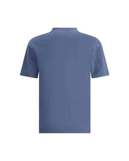 Brunello Cucinelli Blue Cotton T-Shirt