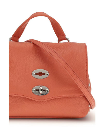 Zanellato Red Calf Leather Bos Taurus Shoulder Bag