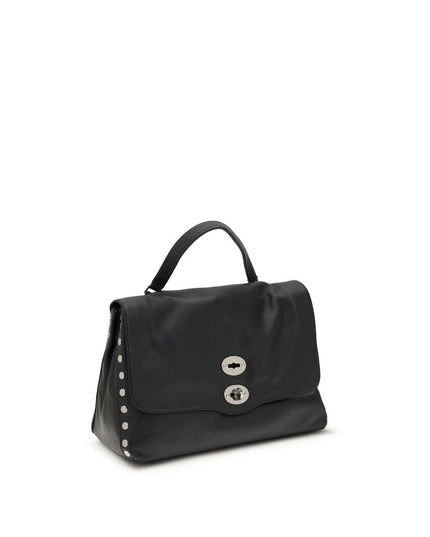 Zanellato Blue Calf Leather Bos Taurus Shoulder Bag