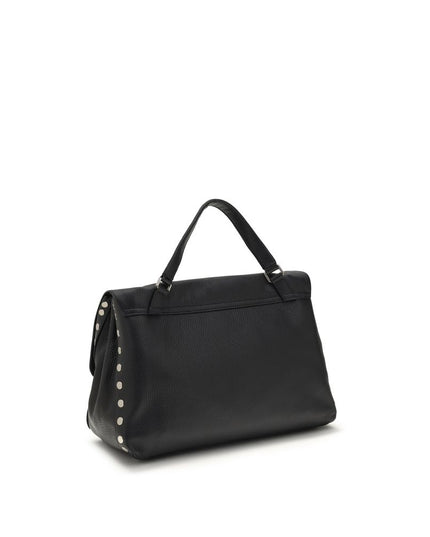 Zanellato Blue Calf Leather Bos Taurus Shoulder Bag