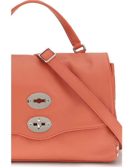 Zanellato Red Calf Leather Bos Taurus Shoulder Bag