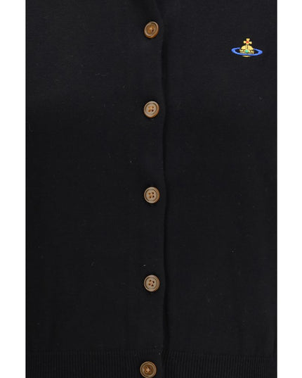 Vivienne Westwood Black Cotton Cardigan