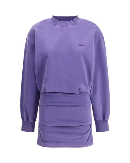 The Attico Purple Cotton Casual Dress