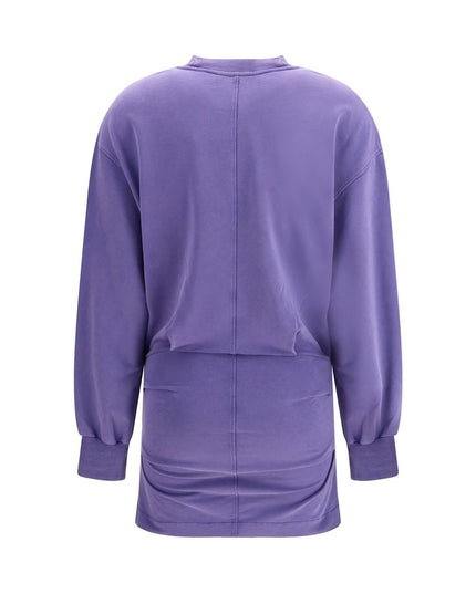 The Attico Purple Cotton Casual Dress
