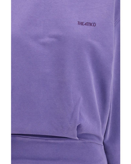 The Attico Purple Cotton Casual Dress