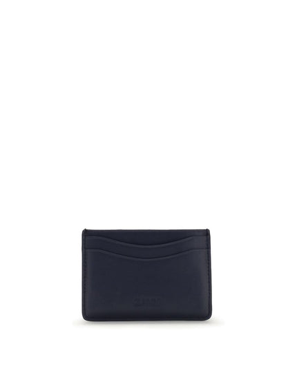 Ganni Black Recycled Leather Wallet