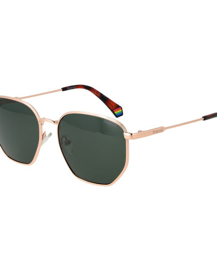 Polaroid Rose Gold Metal Sunglasses