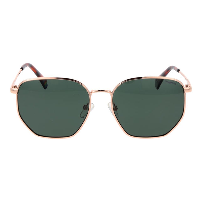 Polaroid Rose Gold Metal Sunglasses