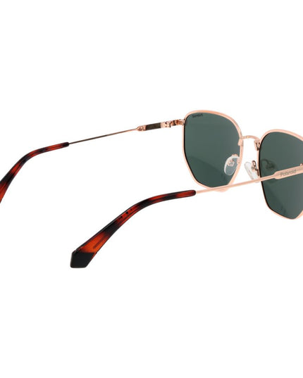 Polaroid Rose Gold Metal Sunglasses