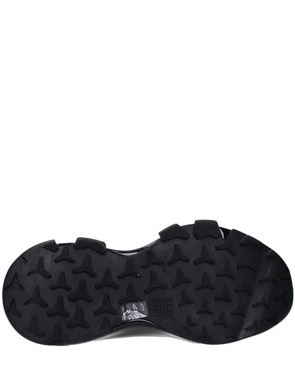 Givenchy Black Cotton Low Top Sneakers