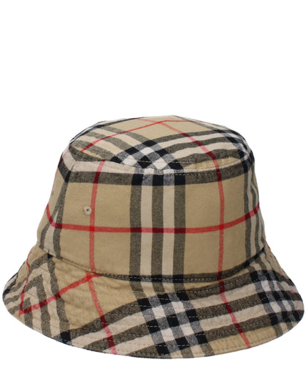 Burberry Beige Cotton Bucket Hat