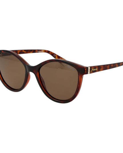 Polaroid Brown Plastic Sunglasses
