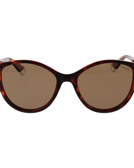 Polaroid Brown Plastic Sunglasses