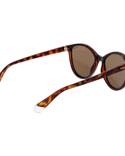 Polaroid Brown Plastic Sunglasses