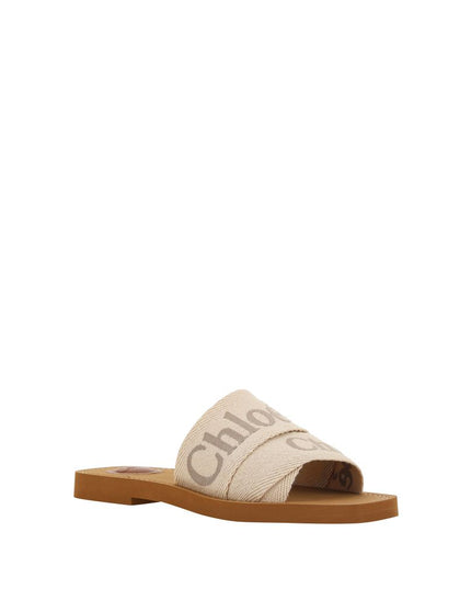 Chloé Multicolor Rubber Flat Sandals